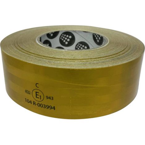 IWH Konturmarkierung ECE-104 gelb Rolle 50mx50mm 097617 Nastro segnaletico catarifrangente Giallo 1 pz. (L x L) 50 m (1/2)