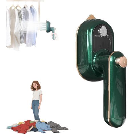 Mini Travel Steam Iron – Foldable Travel Steam Iron with Non-Stick Ceramic Soleplate (1/5)