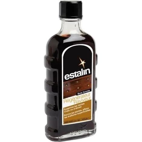 Estalin Regenerador de madera para mantenimiento de superficies de madera oscura 250ml