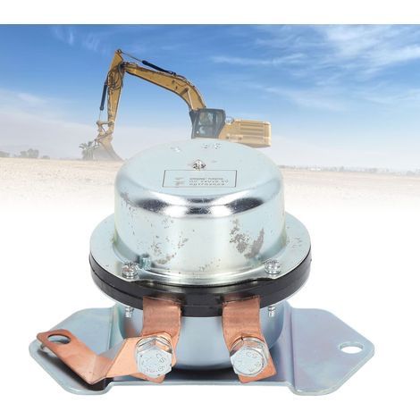 08088-10000 Haupt-Elektromagnetschalter mit Batterierelais, kompatibel mit Daewoo/Hitachi/Komatsu/Kobelco/CAT/Kato, 24-V-Minuspol (1/5)
