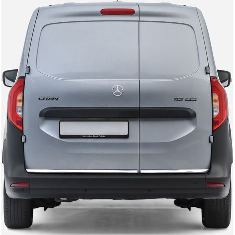 Mercedes-Benz Citan II - Baguettes décoratives chromées pour les portes arrière (1/3)
