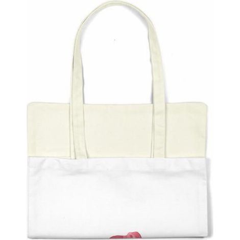 Sac Shopping - Tote Bag En Coton - 34 X 40 Cm - Porté Épaule - Réutilisable - 1 Pièce (1/4)