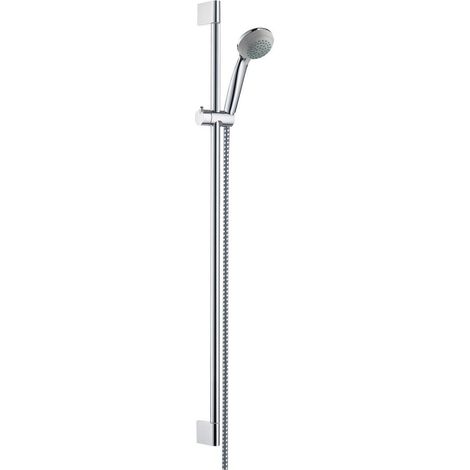 hansgrohe Crometta 85 Brauseset Mono mit Brausestange 90 cm, (1/3)