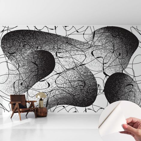 Tapete Selbstklebend - modernes Design - Wohnungsdeko - geruchslos - langlebig Abstraktes Muster 416x254 cm (1/5)