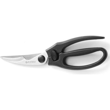 Forbici da cucina in acciaio al carbonio per pollame - Hendi 856314 (1/2)