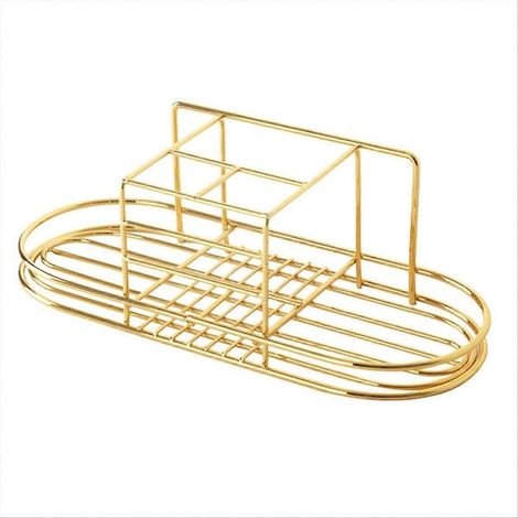 Étagère murale de rangement pour rasoirs et cosmétiques, gain de place. (1/5)