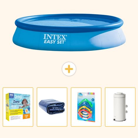 Intex Piscine Easy Set Ronde - 396x84 cm - 5-pièces  S7 (1/5)