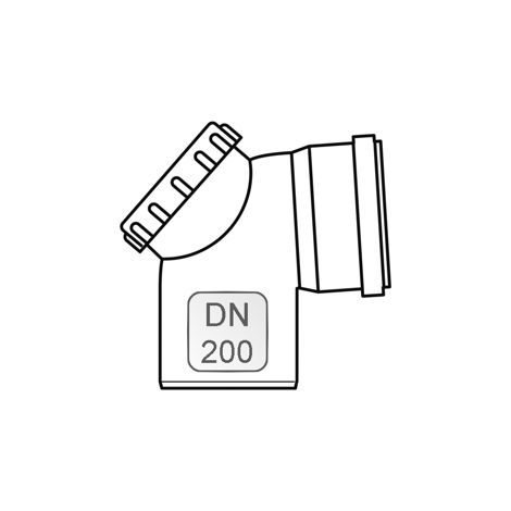 Revisionsbogen PP DN200 87° - 48000014882 von Weishaupt
