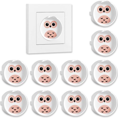 Lot de 10 cache - Protection décorative contre la poussière - Pour la cuisine et la buanderie - Protection contre les éclaboussures (1/5)