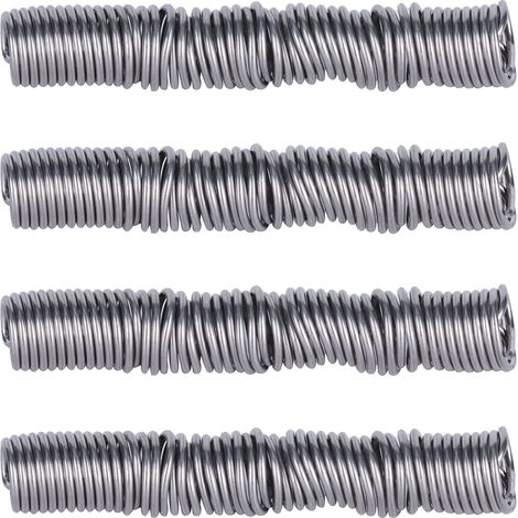 Lot de 10 fils à souder de 1 mm, âme en résine d'étain, pour le soudage portable et les travaux de bricolage en électronique et électricité. (1/5)