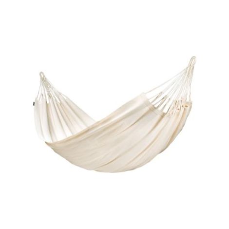 Hamaca doble para jardín y terraza Modesta Latte - La Siesta (1/4)