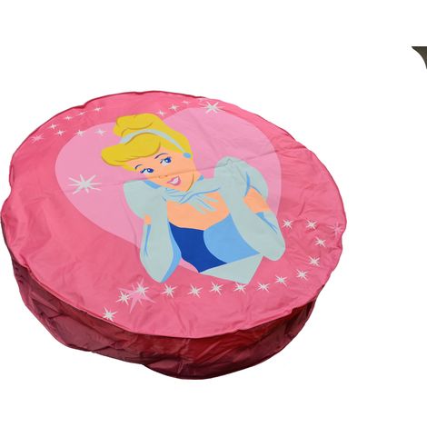 Pouf géant rose Princesse Disney ø 110 cm (1/3)