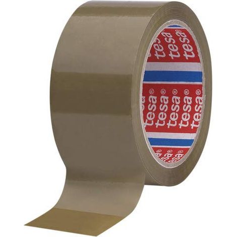 Ruban adhésif Tesa 4089 Marron 50mm x 66m - Adhérence Forte (1/2)