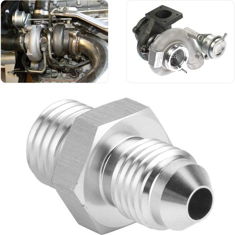 Turbo-Einspritzadapter-Kit für Kfz-Teile M12x1,5 mm / 1,5 mm Bohrung auf -4AN für Volvo TD04H TD04HL (1/5)