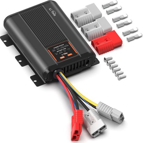Type-C Chargeur Rapide 12V 40A DC to DC Chargeur de Batterie Convient Aux Batteries 12V Au Lithium Fer Phosphate, Plomb Acide, SLA, Gel, AGM, Calcium (1/5)