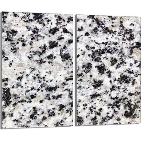 Piastra protettiva in vetro per stufa 2x30x52 Marmo (1/5)