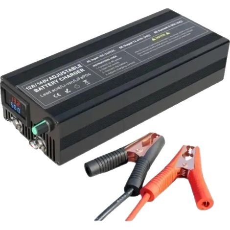 Chargeur de batterie, sortie 50A, technologie de charge intelligente, GD50A- clip
