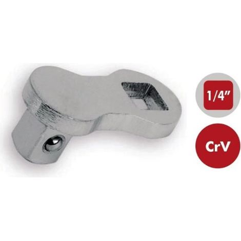 ADATTATORE MANUALE PER SPAZI RISTRETTI ATTACCO QUADRO 1/4" Cr-V DOGHER 509-020