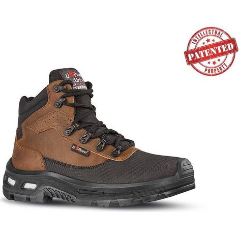 Zapatos de seguridad altos FLOYD ESD S3 CI AN SRC - Marrón 37 (1/4)