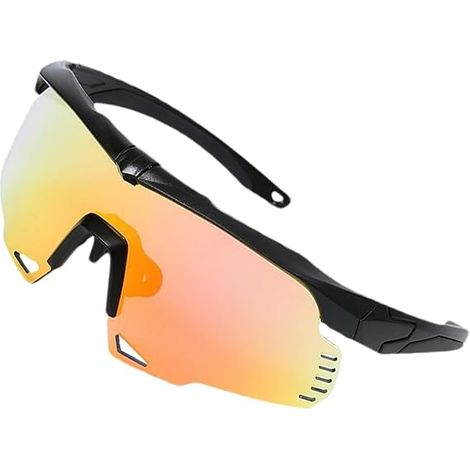 Gafas de ciclismo Gafas deportivas con protección antirreflejos y UV - Máscara protectora para ciclismo - para hombres, mujeres, adolescentes y toda la familia. (1/3)