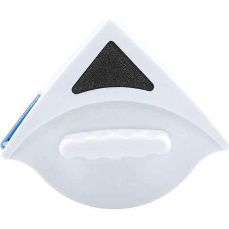 Nettoyant magnétique double face pour vitres, brosse de nettoyage magnétique double face triangle pour le nettoyage de vitres de haute épaisseur (triangle ABS3 - 8mm pour vitrage simple) (1/5)