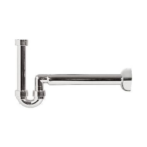 SIFONE PER BIDET ABS METALLIZZATO Misura: 1"1/4 - 1" - D. 40-32 mm