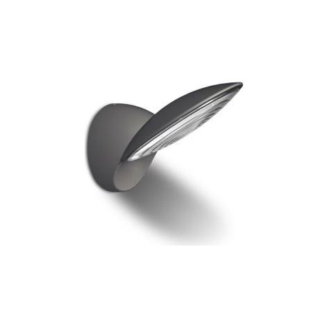 LED AUßENWANDLEUCHTE RUND 8,5W, 540LM, 3000K, IP44 ANTHR