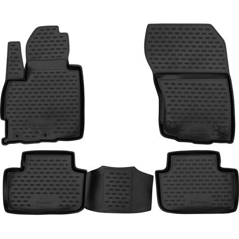 KIT TAPPETINI COMPATIBILE CON Citroen C4 AIRCROSS 2012 - 2017 4 pcs KIT TAPPETINI COMPATIBILE CON Citroen C4 AIRCROSS 2012 - 2017 4 pcs  TAPPETINO IN GOMMA TPE  BORDO ALTO 3D ANTISCIVOLO IMPERMEABILE (1/5)