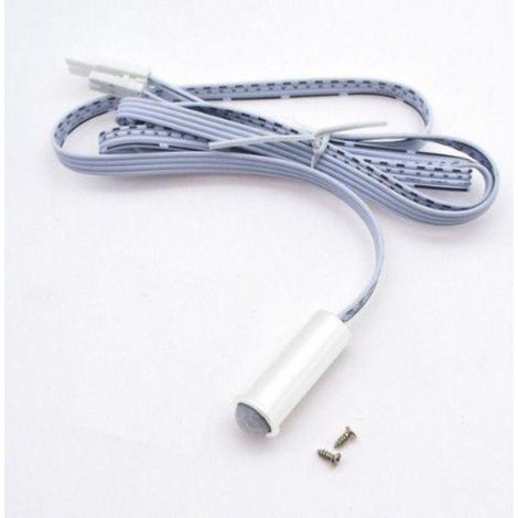 Silamp – Interrupteur de détection de luminosité 12-24V DC – Capteur crépusculaire inversé pour profilés LED – Installation facile sur porte