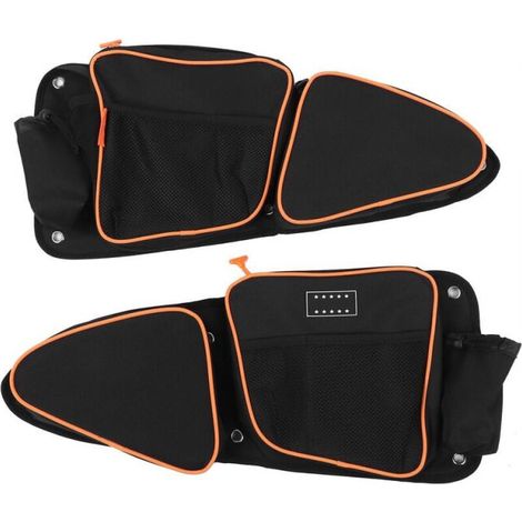 2Pcs UTV Side Door Bags Front Door Side Storage Bag for Polaris RZR XP4 1000 20142020 (1/5)