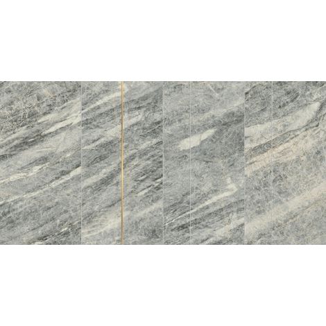 Carrelage effet Marbre Gris Celeste Ridge 118,2x59,5x0,9 cm Velours Sorvella - Mur intérieur (vendu par carton de 0,70329 m²) - RO'MA CARRELAGE (1/4)