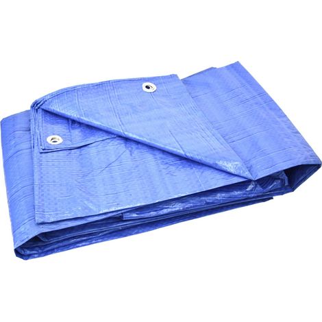 Bâche 6x12m clair/bleu +/-5% (4) (1/2)