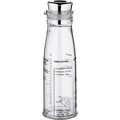 Shaker à vinaigrette Kuchenprofi, diamètre 6 x 20 cm, 0,25 l