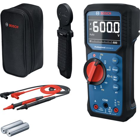 Bosch PRO Digital multimeter GDM 600-15 + MH 1 Carton box 0601077301 (1/5)