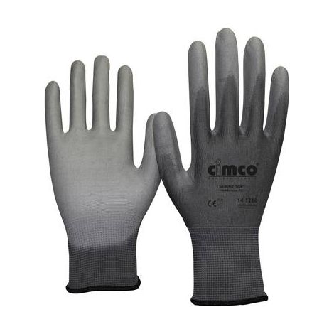 Guantes de protección Cimco skinny soft ajustados norma DIN EN 388