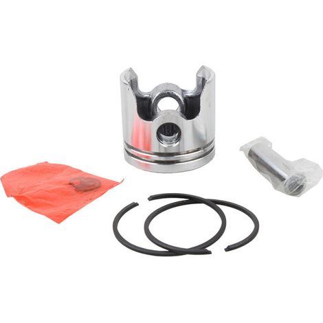 Segments de piston - 40 mm - Pour tondeuse à gazon essence - Lot de 3 (1/2)