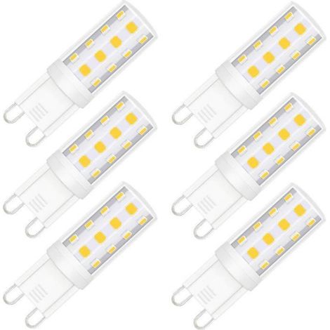 Ampoule LED G9 quivalente 40W lumire du jour dimmable - 6 pices LAMPE A POSER (1/4)