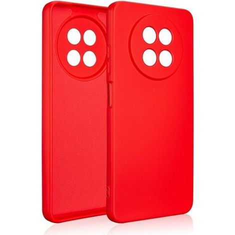 Funda de silicona roja para Realme 12 Beline (1/3)