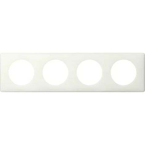 Legrand 066634 Céliane 4-Stationen-Platte