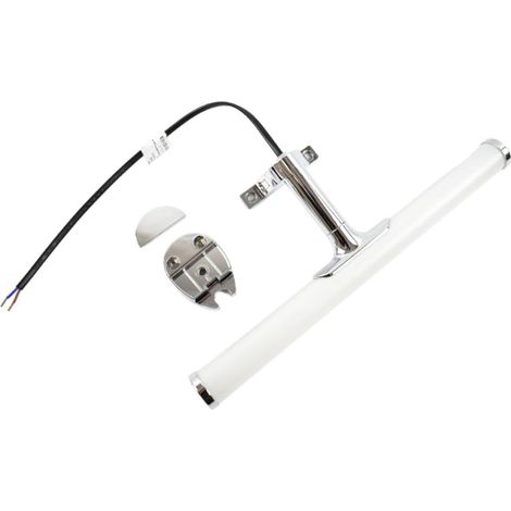plique espejo baño LED tubular - 30cm - 5W  3 formas de fijación - Blanco Neutro (1/3)
