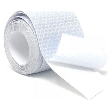 1pc Ruban réfléchissant de haute qualité de 3 mètres à coller et à découper - Ruban réfléchissant résistant aux intempéries - Ruban d'avertissement, Sécurité pour le marquage - Ruban réfléchissant (1/4)