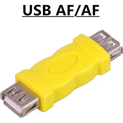 USB 2.0-Verlängerungsadapter (Buchse auf Buchse) für USB-Sticks und Kartenleser, USB-A-Adapteranschluss (Buchse auf Buchse) (1/5)