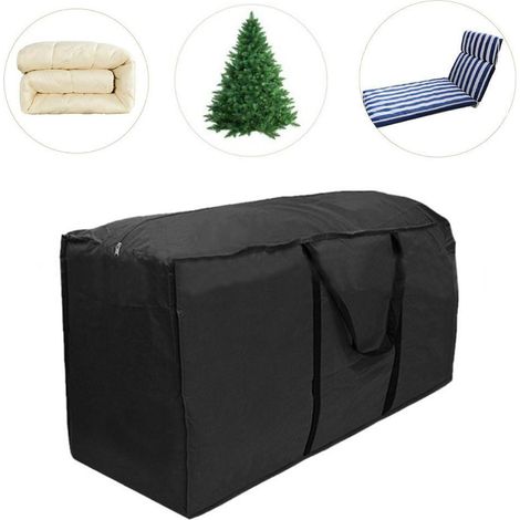 Sac de Rangement pour Sapin de Noël en Tissu Oxford, Style Duffel pour Arbre Artificiel (1/5)