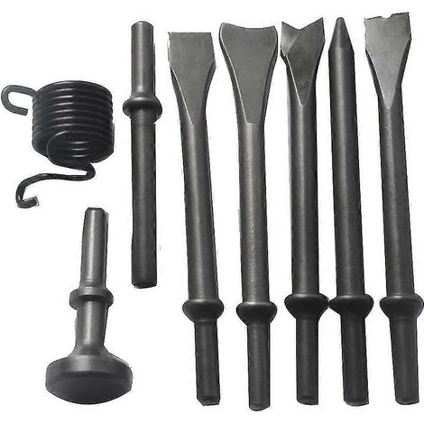 8pc Sel Set pneumatique Sel poinçon P outil pneumatique Sel E (1/5)