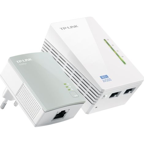 TL-WPA4220 KIT adaptador de red PowerLine 300 Mbit/s Ethernet Wifi Blanco 1 pieza(s)