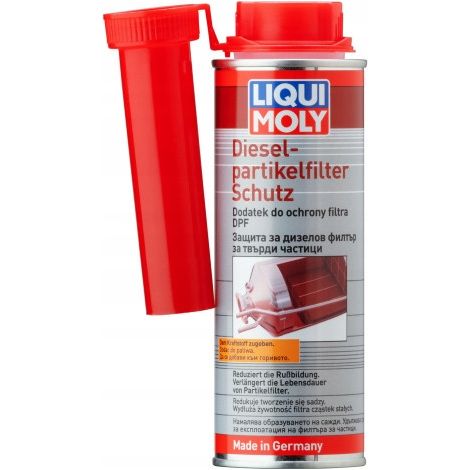Aditivo de combustible Liqui Moly para la protección del filtro DPF.