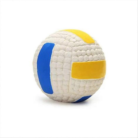 Lustiges Hundespielzeug für die Zahnpflege: Tennis-Fußball, Kauspielzeug für kleine Hunde, interaktiver Sportball, robustes Hundeaccessoire für den täglichen Spielspaß. (1/5)