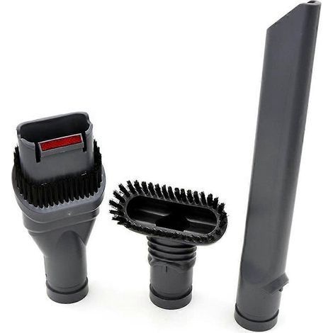Kit de 3 accessoires pour aspirateur Dyson DC35, DC45, DC58, DC59, DC62, V6 et DC08 : suceur plat, brosse et embout. (1/5)