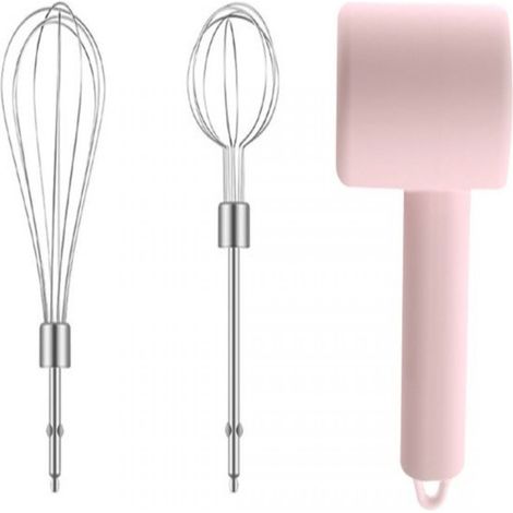 1 Pièce Batteur à œufs électrique, Vitesse réglable, Acier inoxydable et ABS, Pour cuisine moderne (1/5)