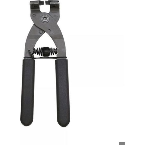 Outil de perforation en cuir pince silencieuse en acier au carbone perforateur de trou en cuir couture pinces(4 mm-4 dents) (1/5)